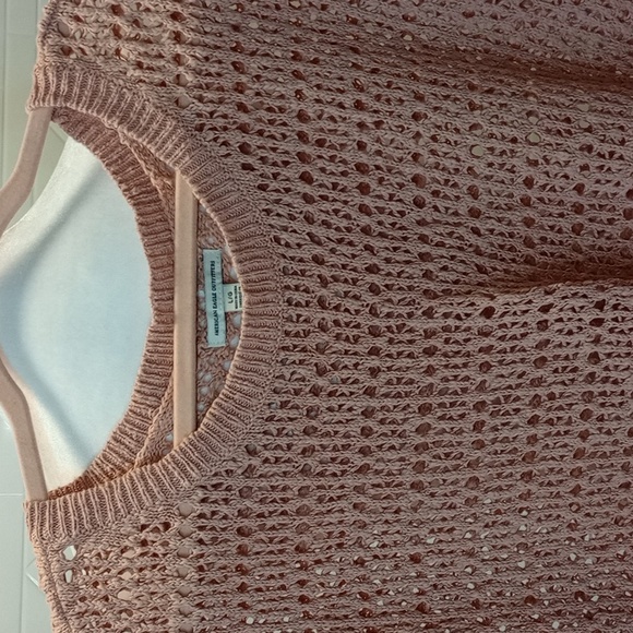 American Eagle Outfitters Women's Pink Knit Sweater - Picture 2 of 8